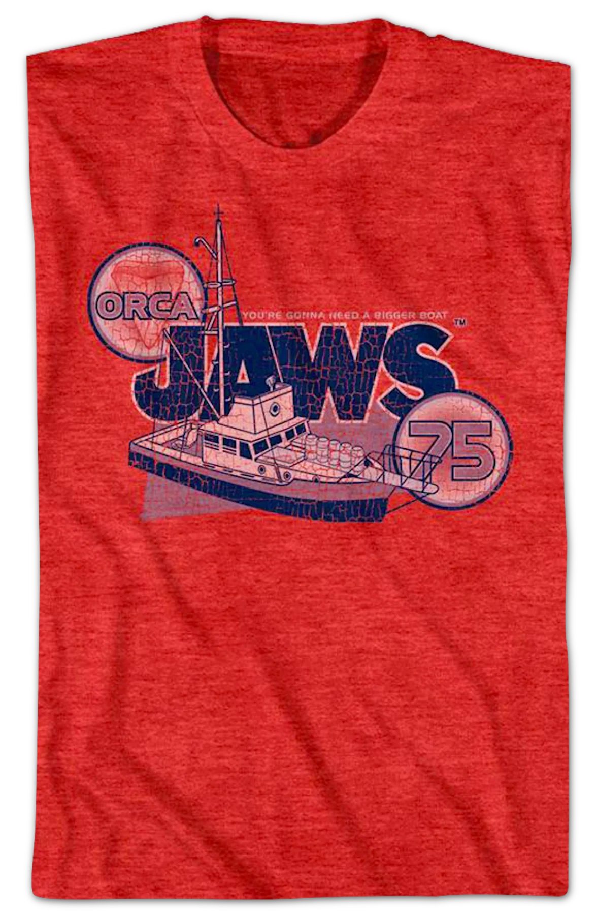 Orca '75 Jaws T-Shirt - Image 2