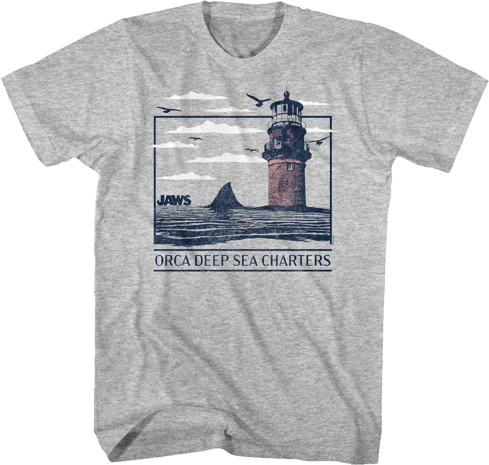 Orca Deep Sea Charters Jaws T-Shirt