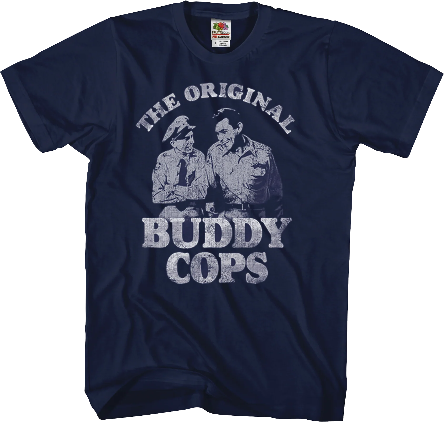 Original Buddy Cops Andy Griffith Show T-Shirt