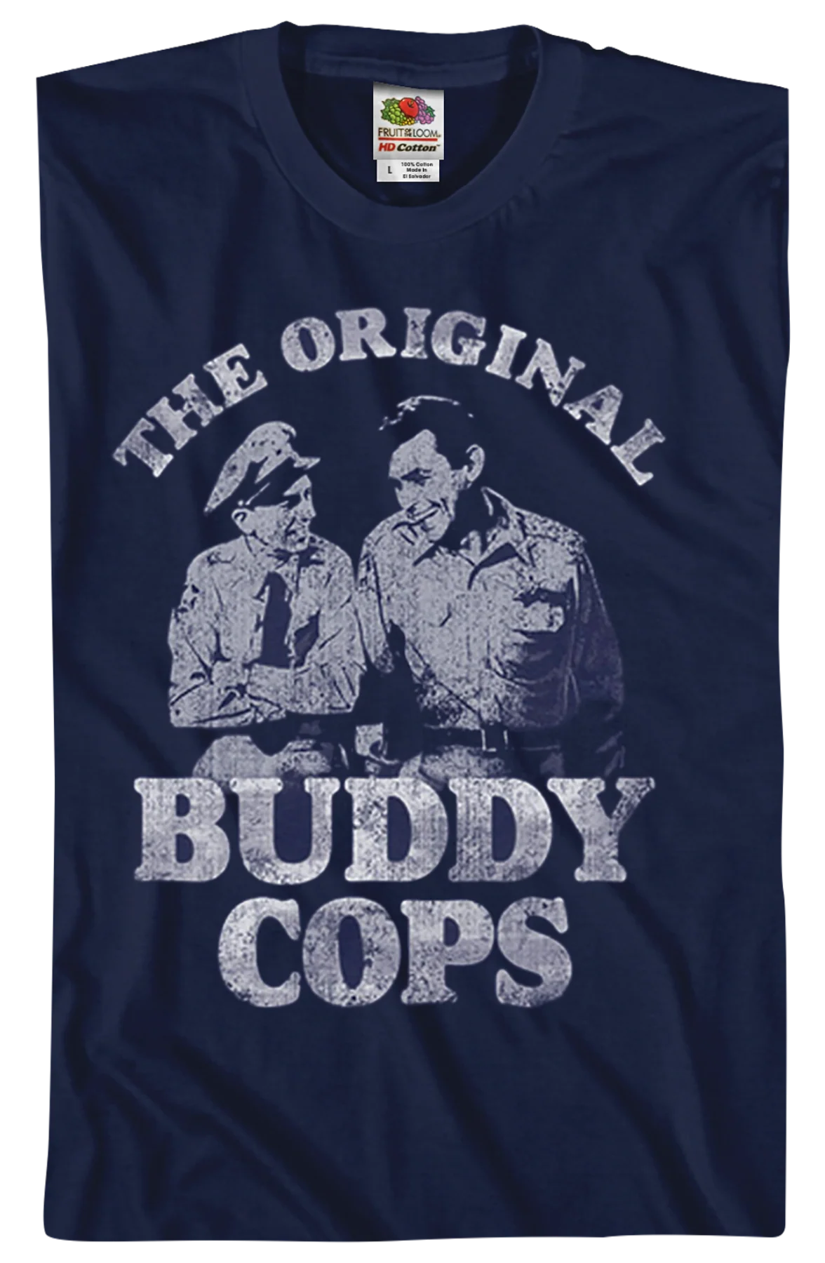 Original Buddy Cops Andy Griffith Show T-Shirt - Image 2