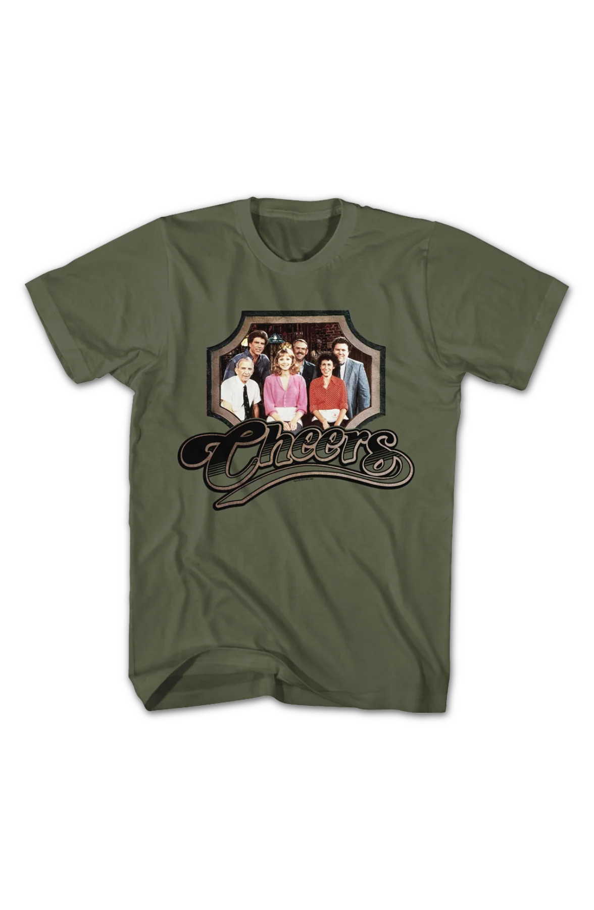Original Cast Frame Cheers T-Shirt - Image 2