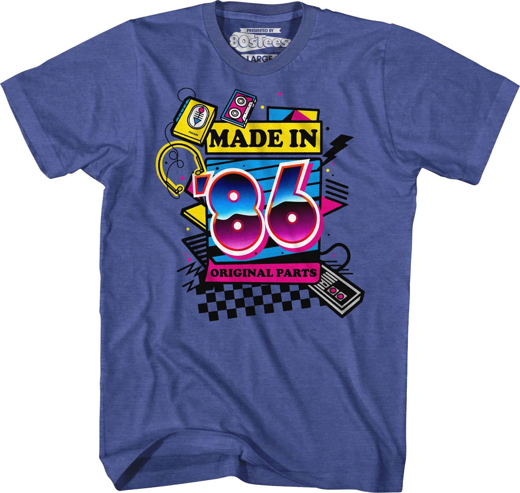 Original Parts Made In '86 T-Shirt