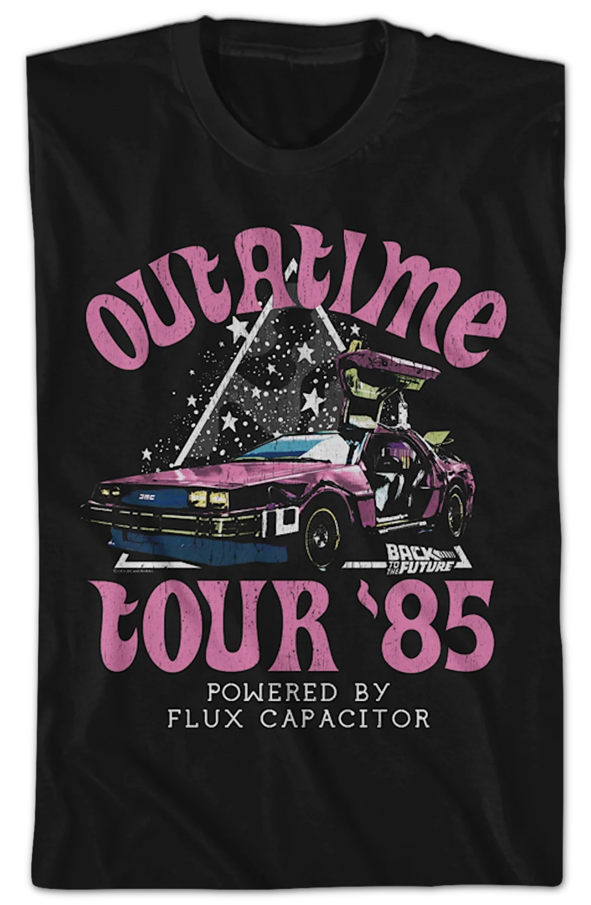 Outatime Tour '85 Back To The Future T-Shirt - Image 2