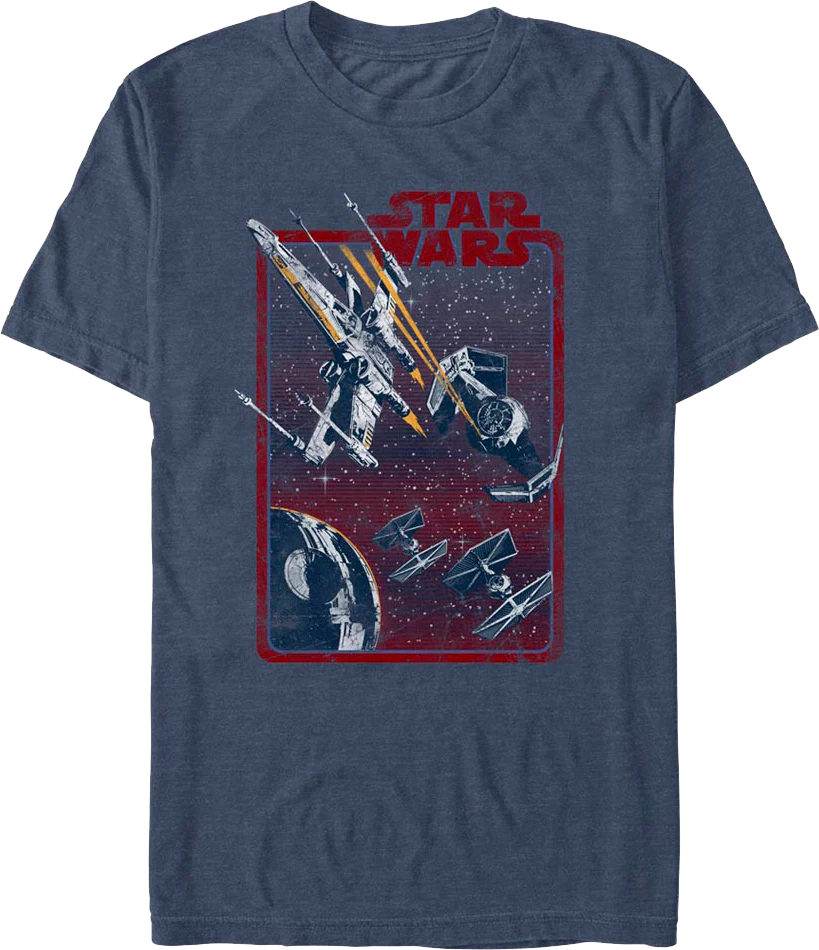 Outer Space Chase Star Wars T-Shirt