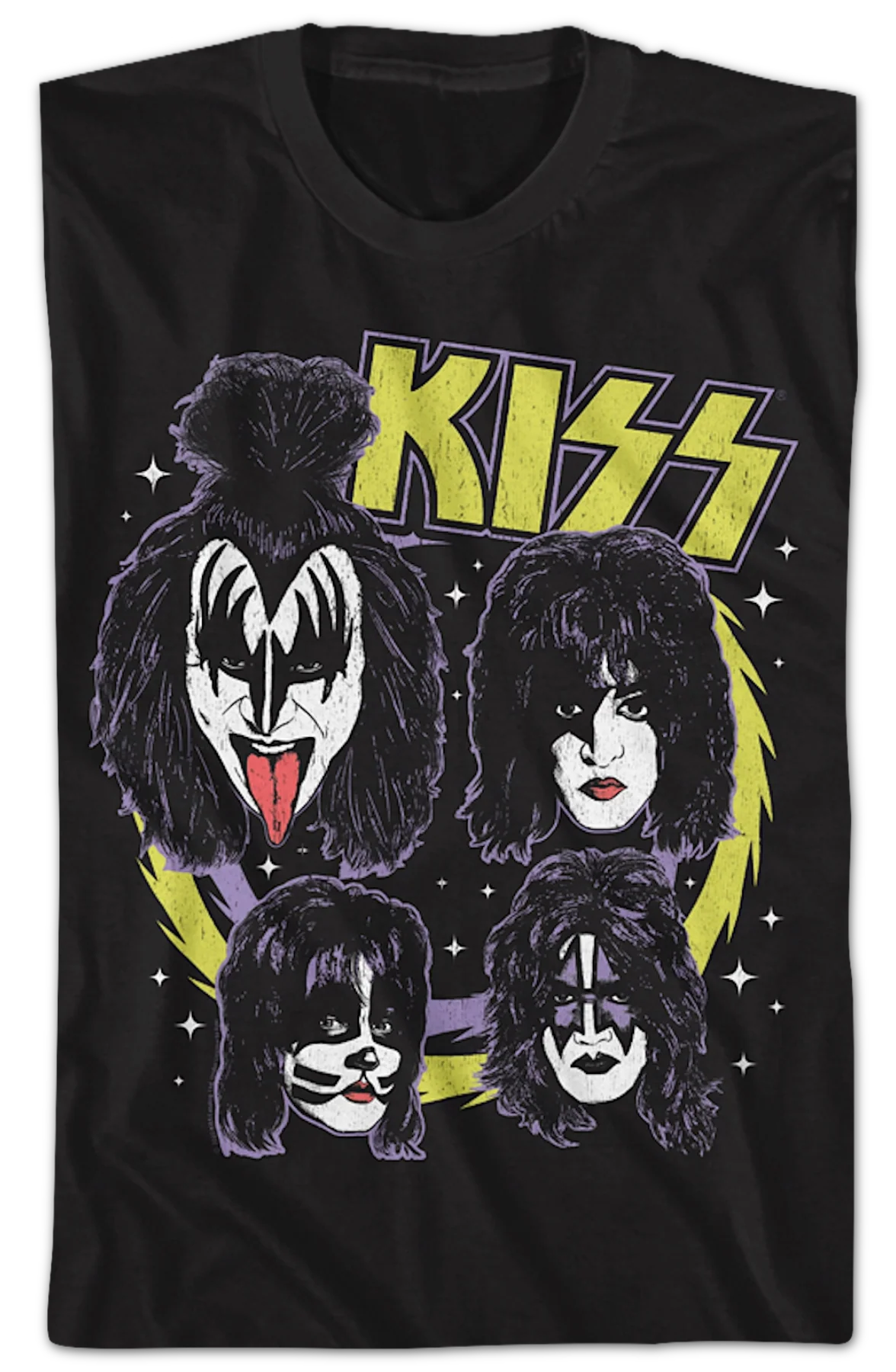 Outer Space KISS T-Shirt - Image 2