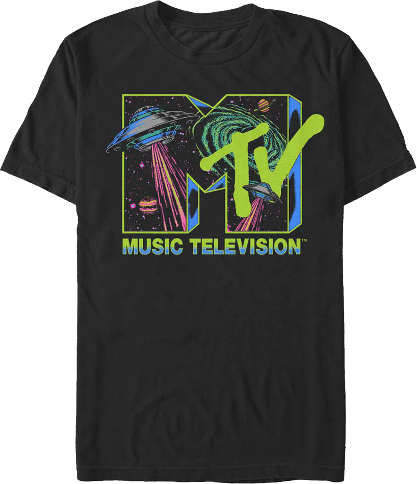 Outer Space Logo MTV Shirt