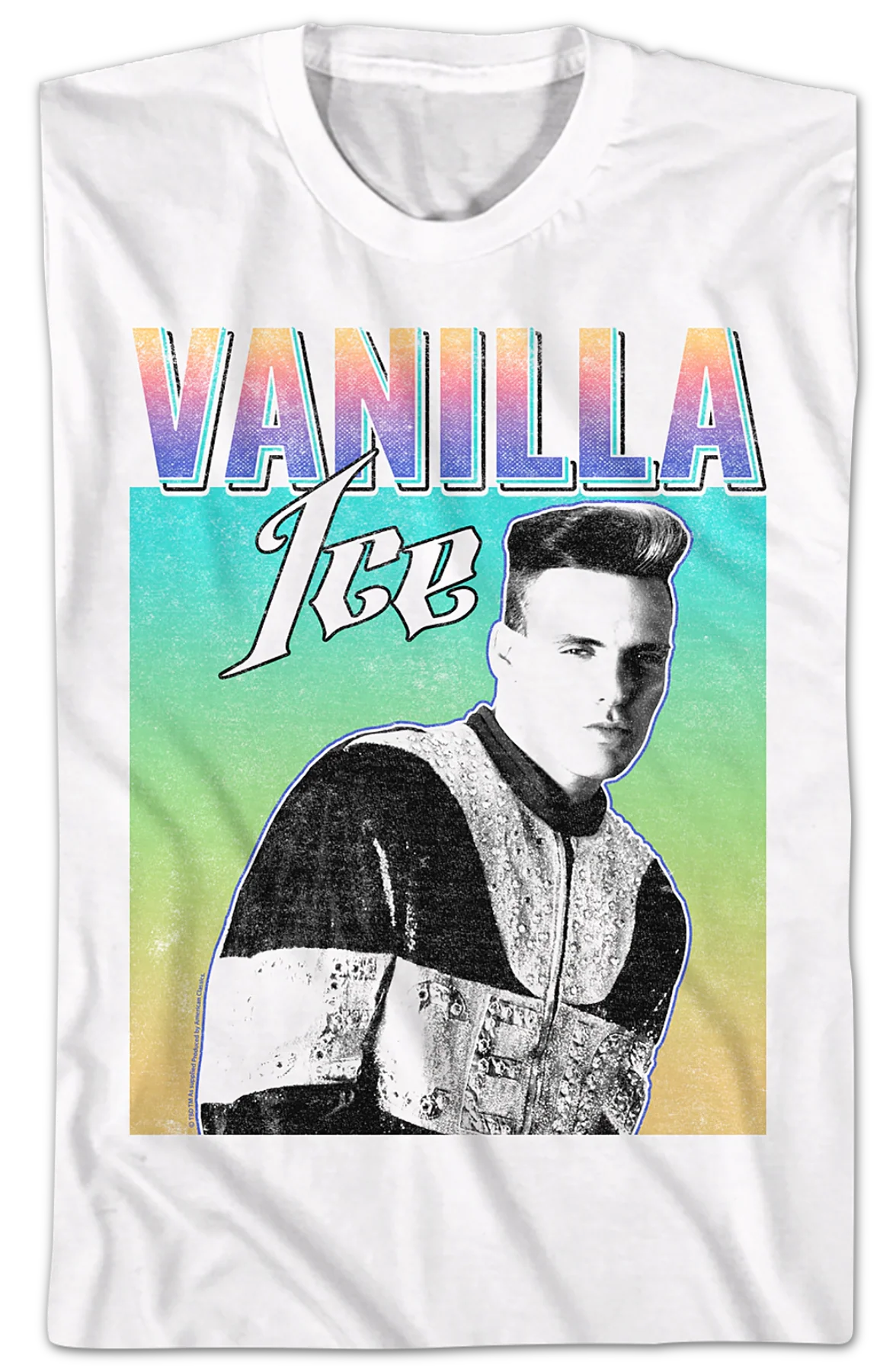 Outline Vanilla Ice T-Shirt - Image 2