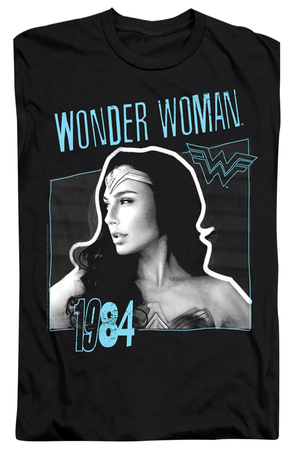 Outline Wonder Woman 1984 T-Shirt - Image 2