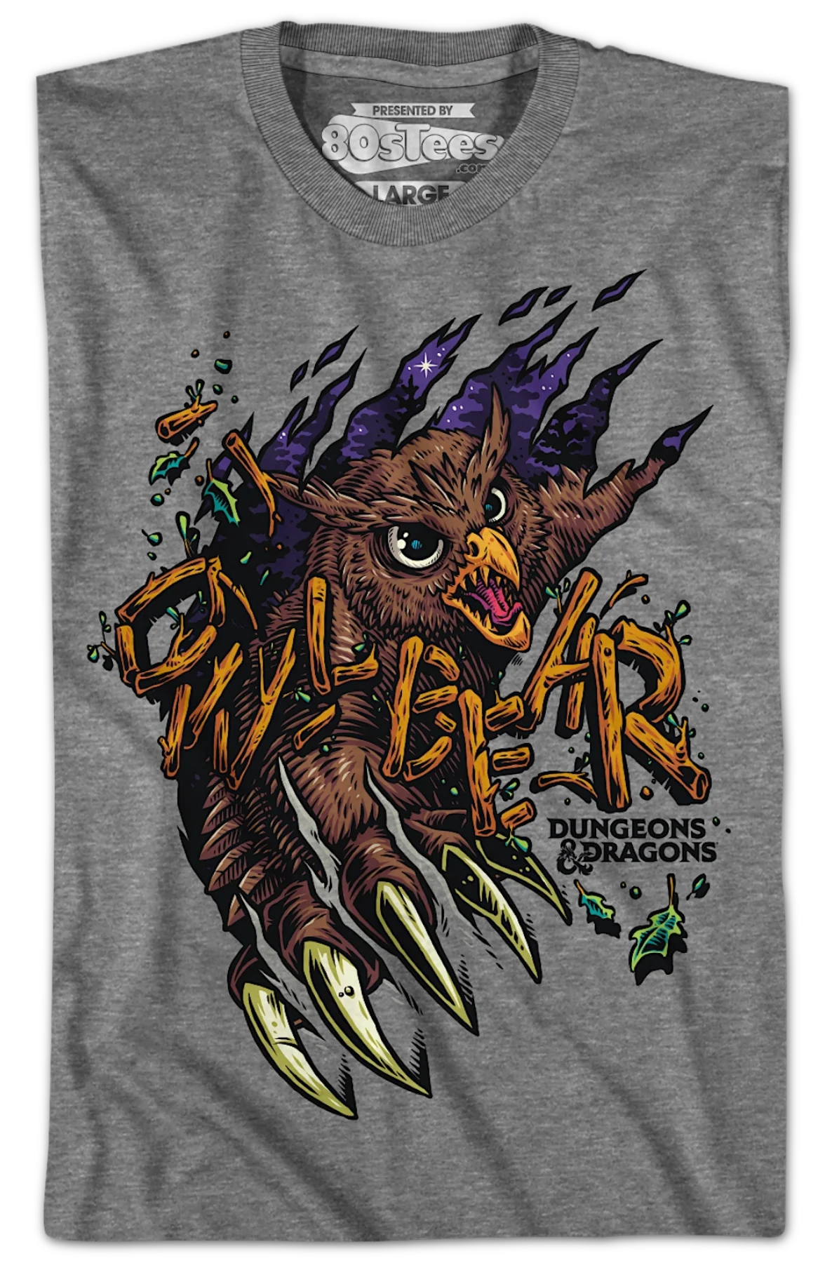 Owlbear Dungeons & Dragons T-Shirt - Image 2