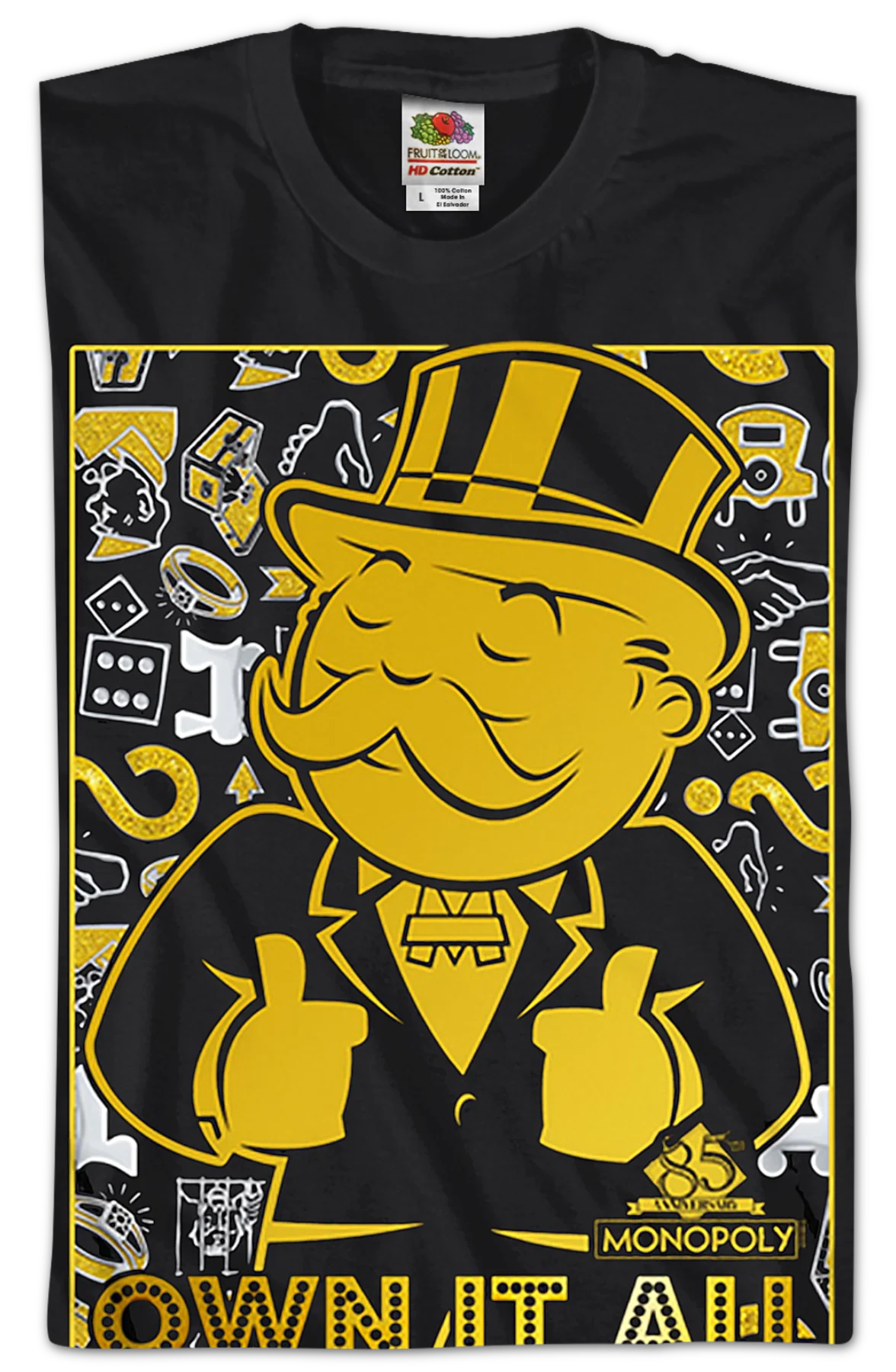 Own It All Monopoly T-Shirt - Image 2