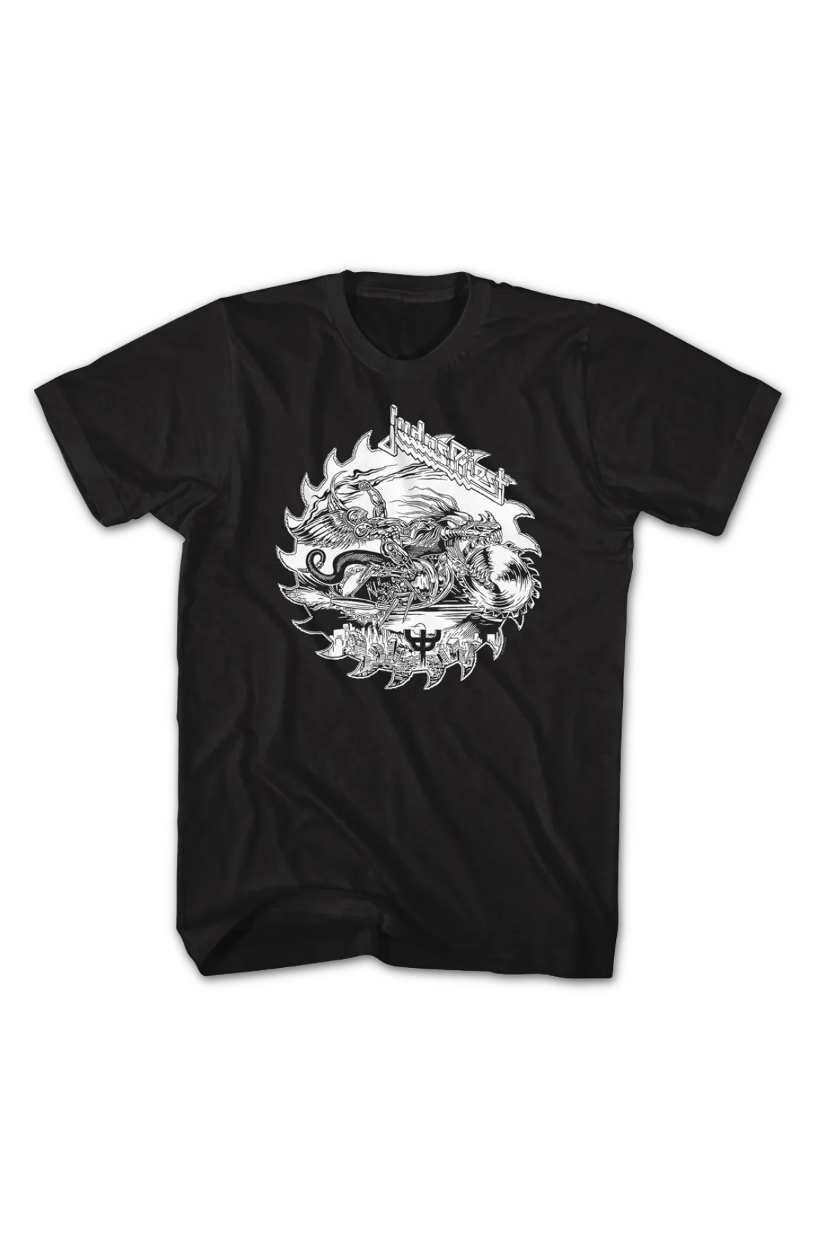 Painkiller Saw Sketch Judas Priest T-Shirt - Image 2