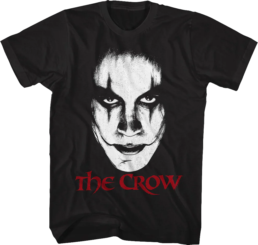 Painted Face The Crow T-Shirt