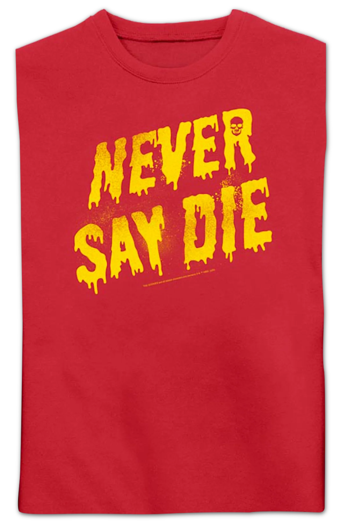Painted Never Say Die Goonies Sweatshirt - Image 2