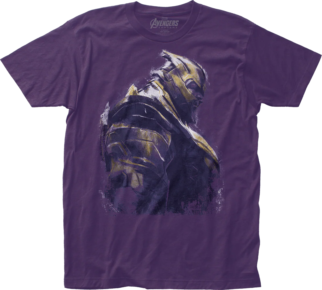 Painting of Thanos Avengers Endgame T-Shirt
