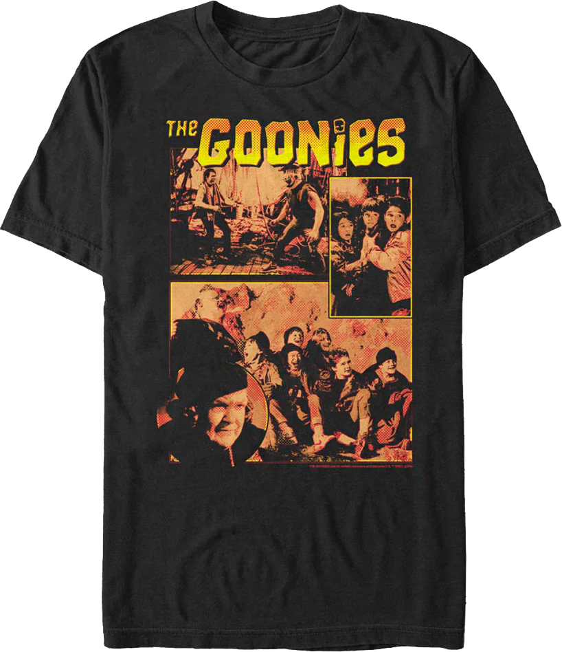 Panels Collage Goonies T-Shirt