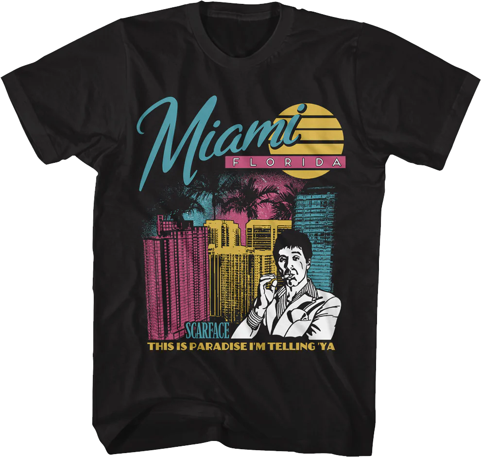 Paradise Scarface T-Shirt