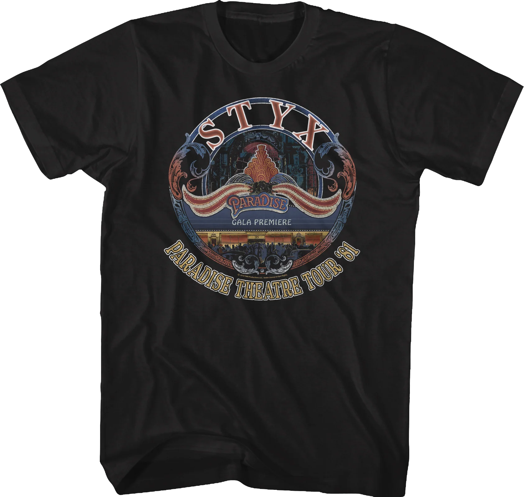 Paradise Theatre Tour Styx T-Shirt