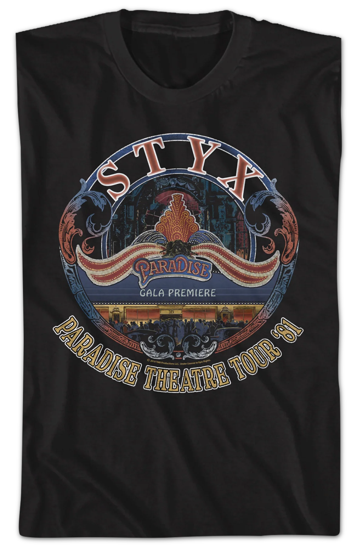 Paradise Theatre Tour Styx T-Shirt - Image 2