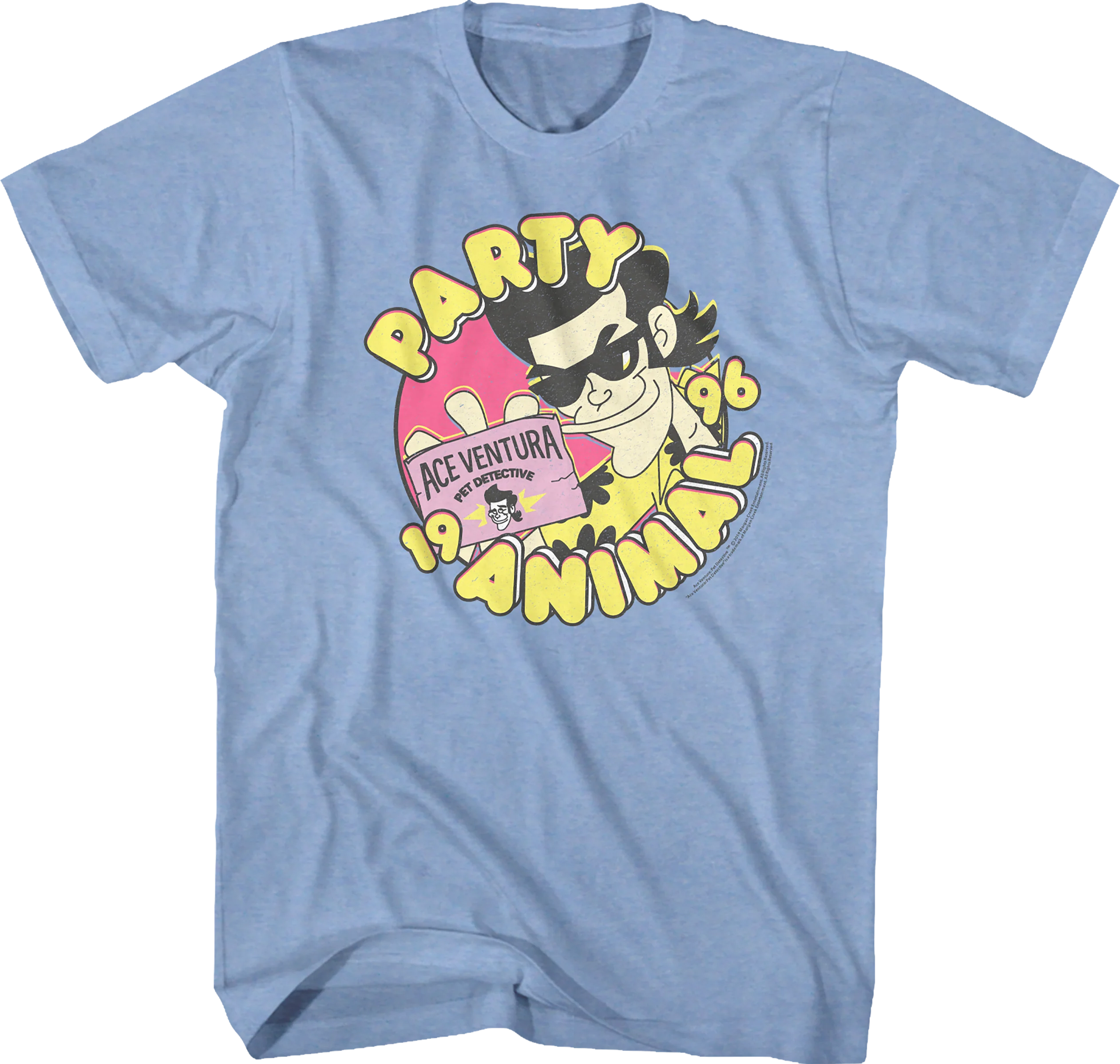 Party Animal Ace Ventura Pet Detective T-Shirt