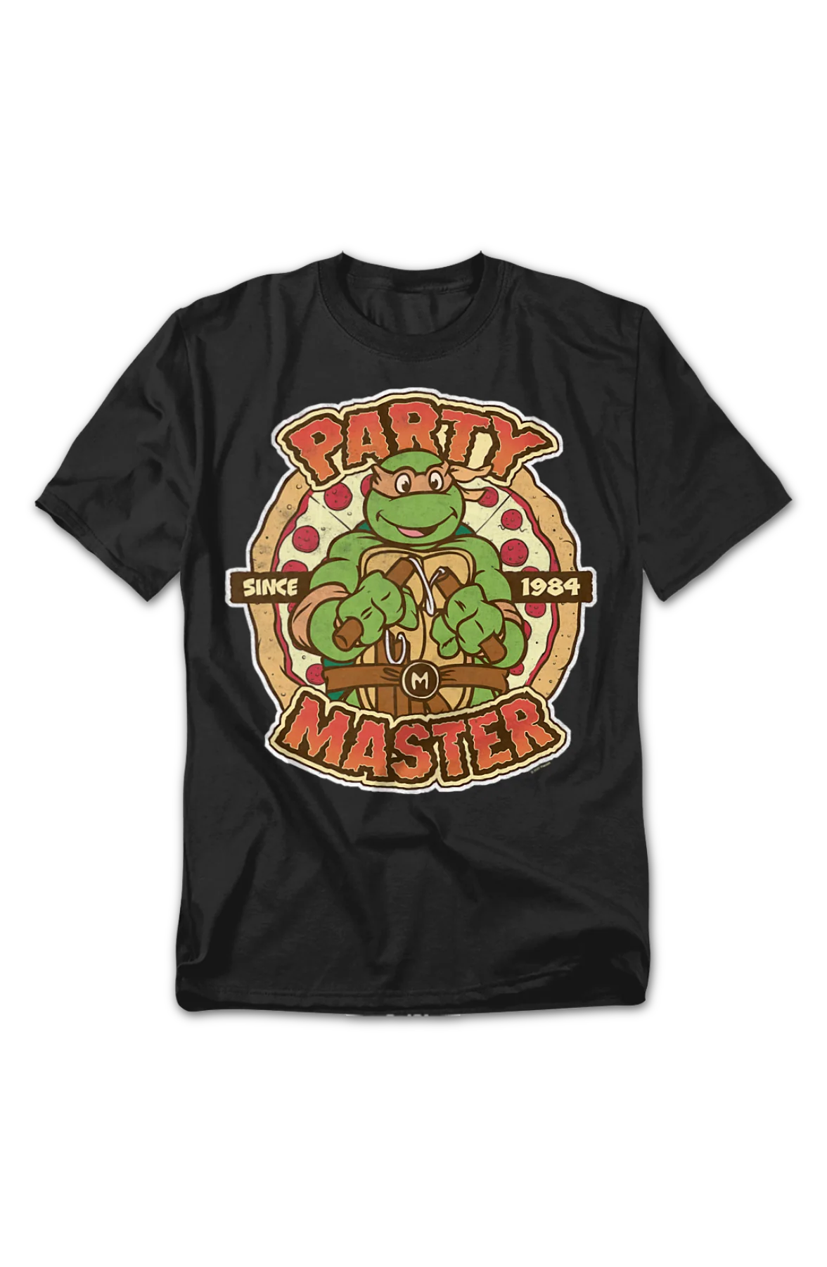 Party Master Since 1984 Teenage Mutant Ninja Turtles T-Shirt - Image 2