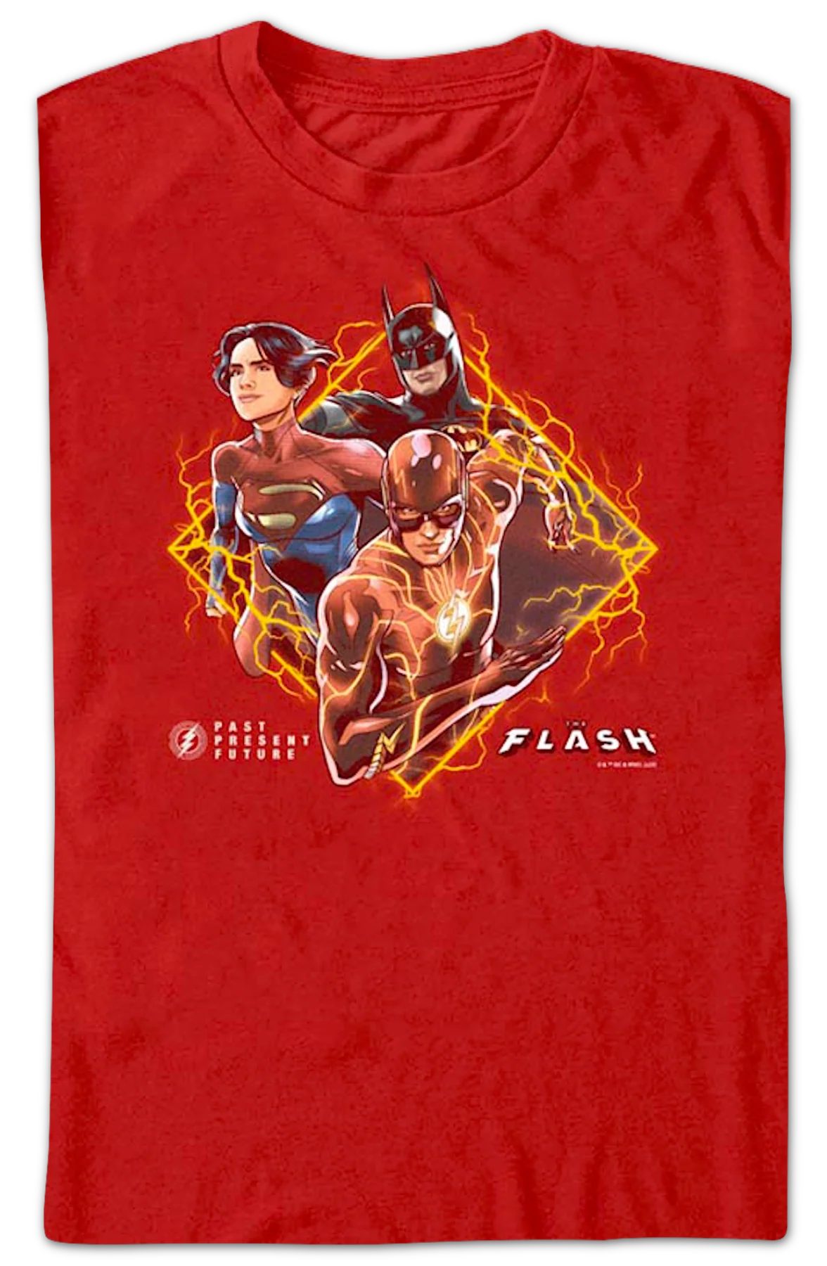 Past Present Future The Flash T-Shirt - Image 2