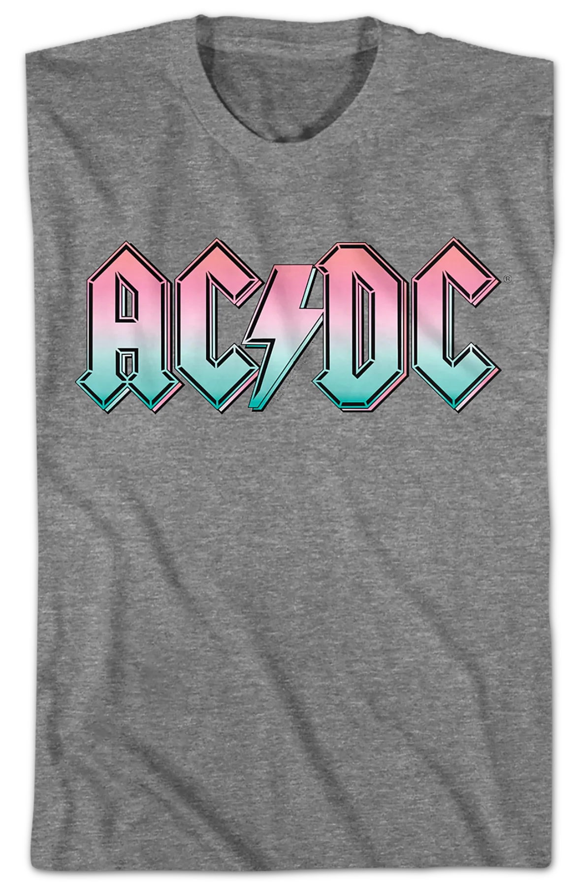 Pastel Logo ACDC Shirt - Image 2