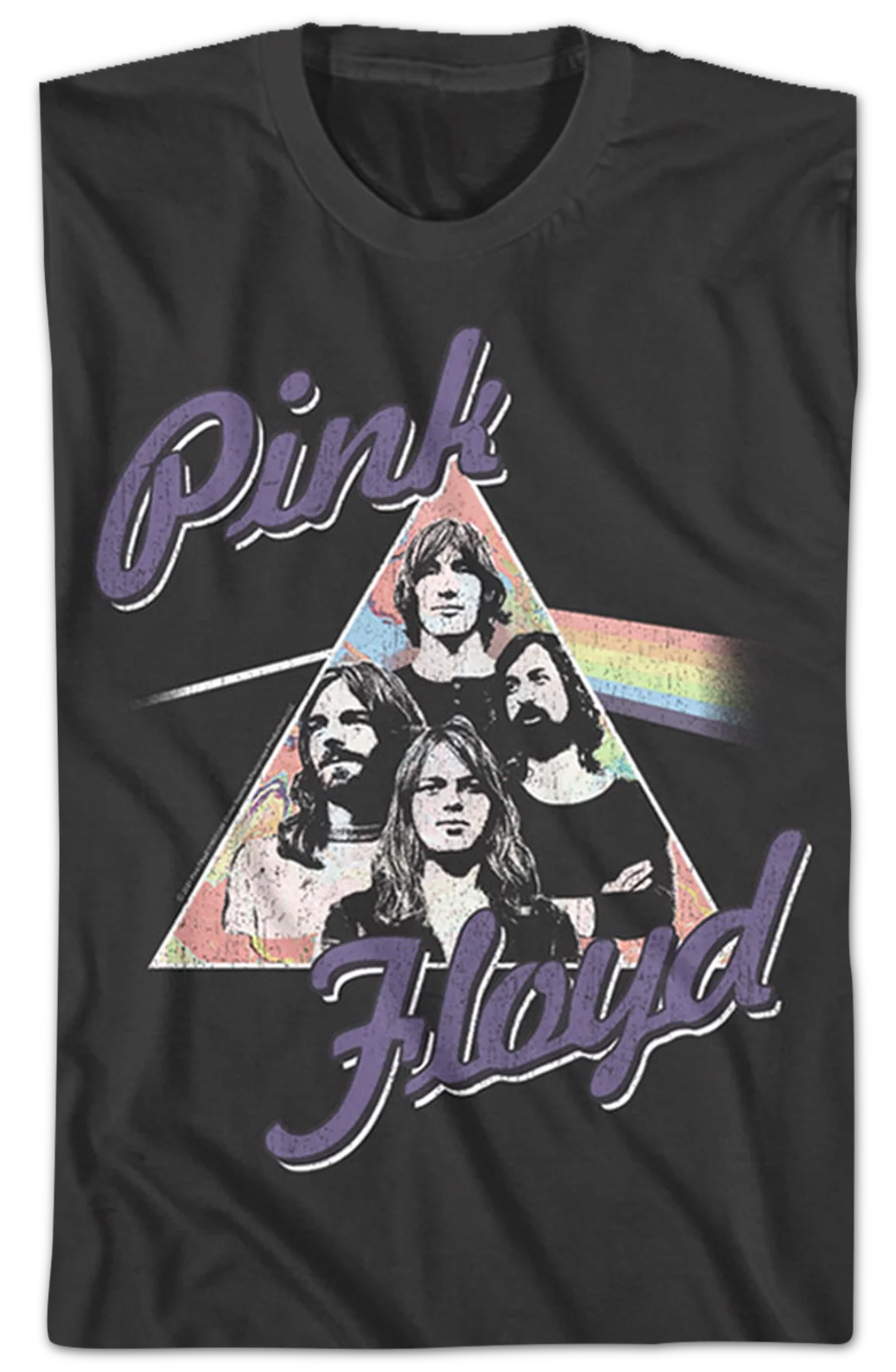 Pastel Prism Pink Floyd T-Shirt - Image 2