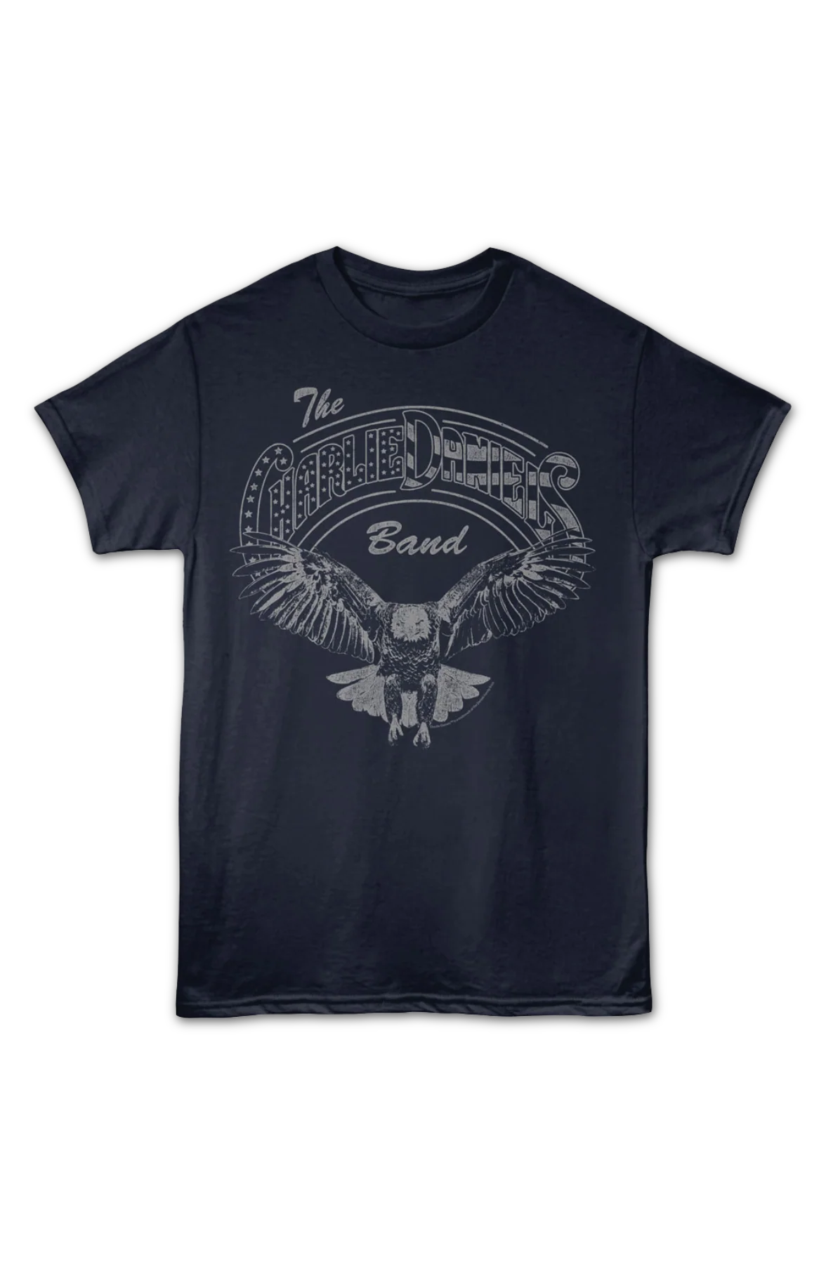 Patriotic Eagle Logo Charlie Daniels Band T-Shirt - Image 2