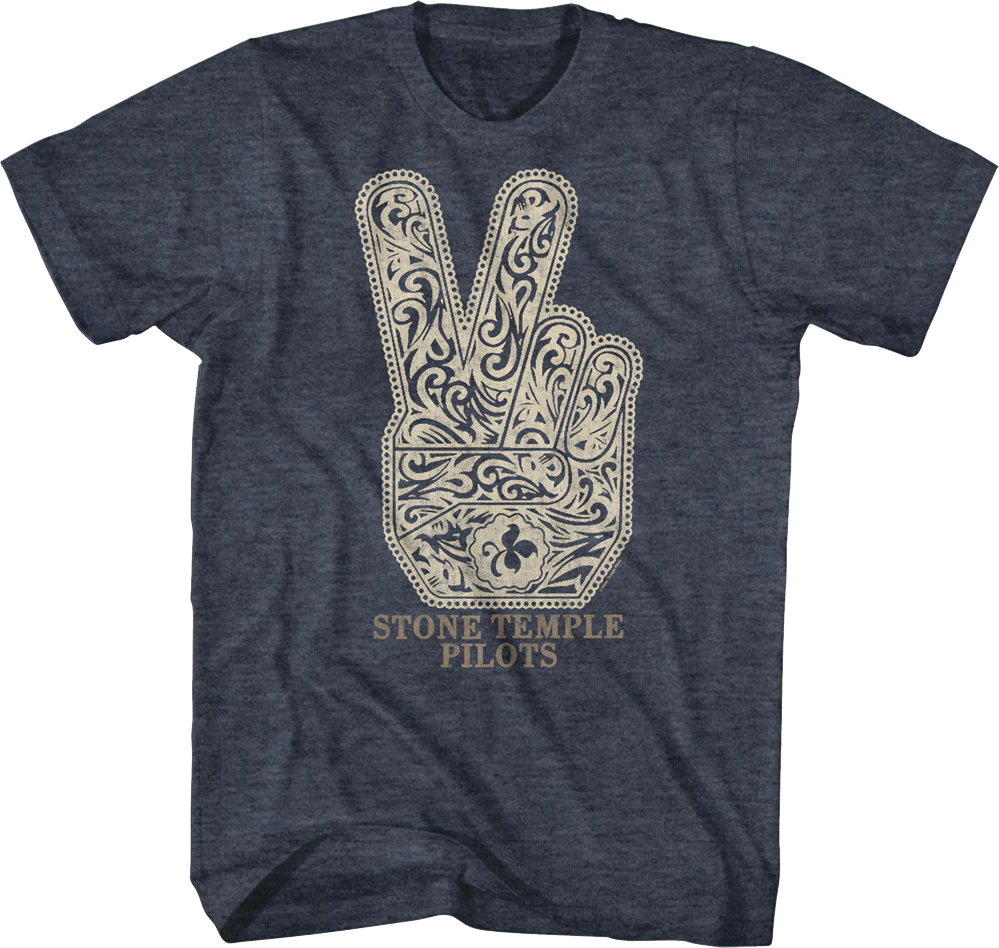 Peace Fingers Stone Temple Pilots T-Shirt