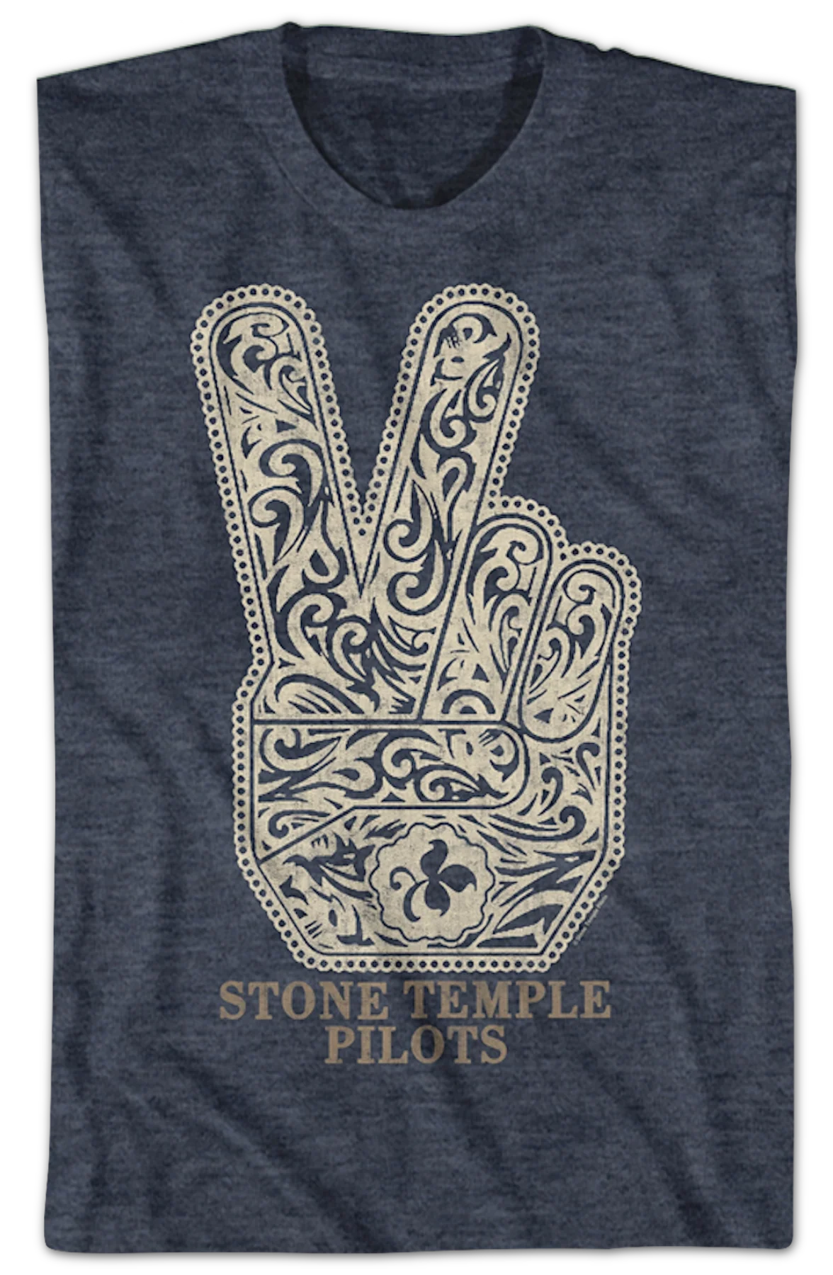 Peace Fingers Stone Temple Pilots T-Shirt - Image 2