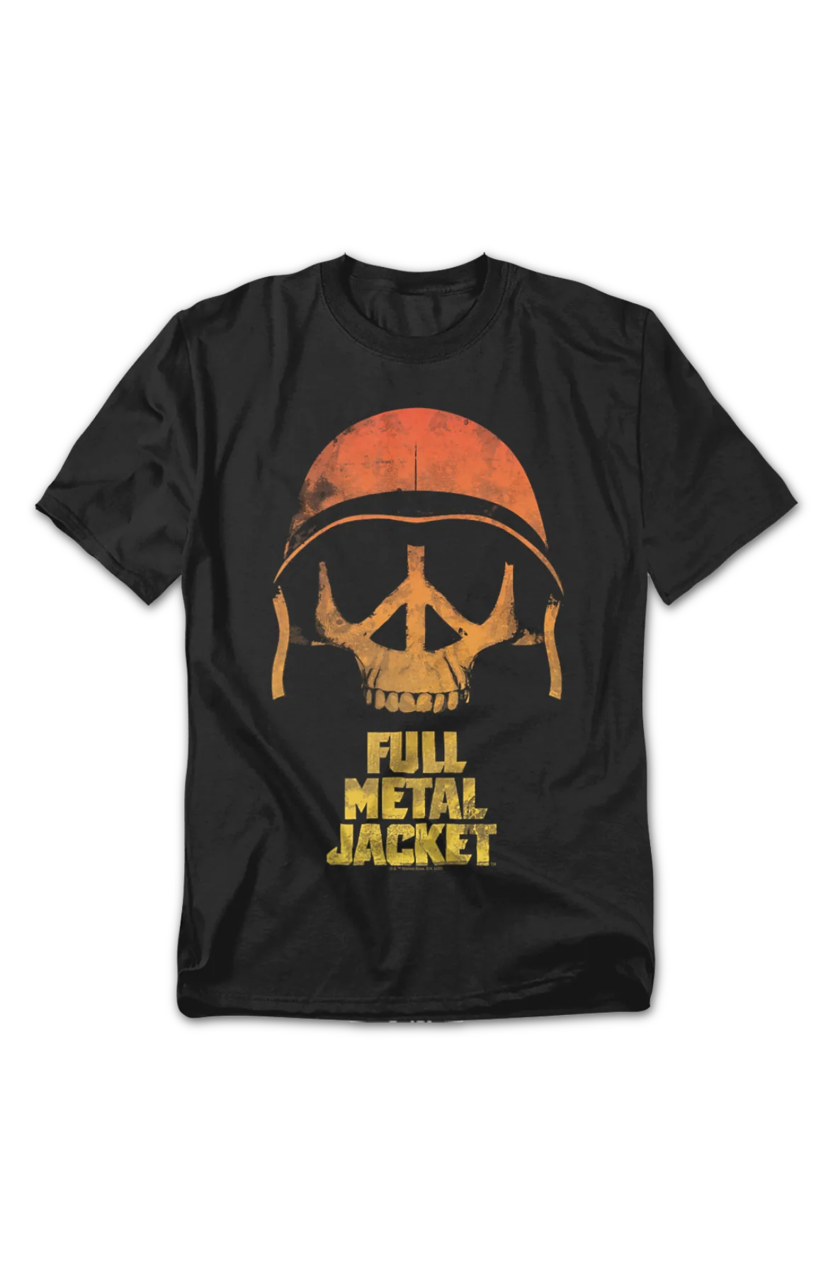 Peace Skull Helmet Full Metal Jacket T-Shirt - Image 2