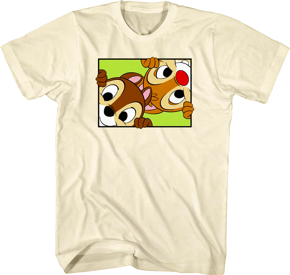 Peek-a-Boo Chip 'n Dale Rescue Rangers T-Shirt