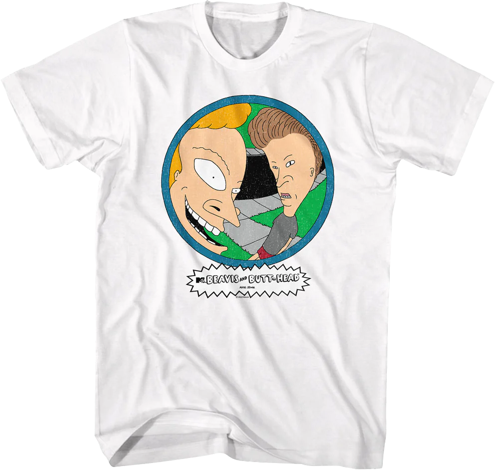Peephole Beavis And Butt-Head T-Shirt