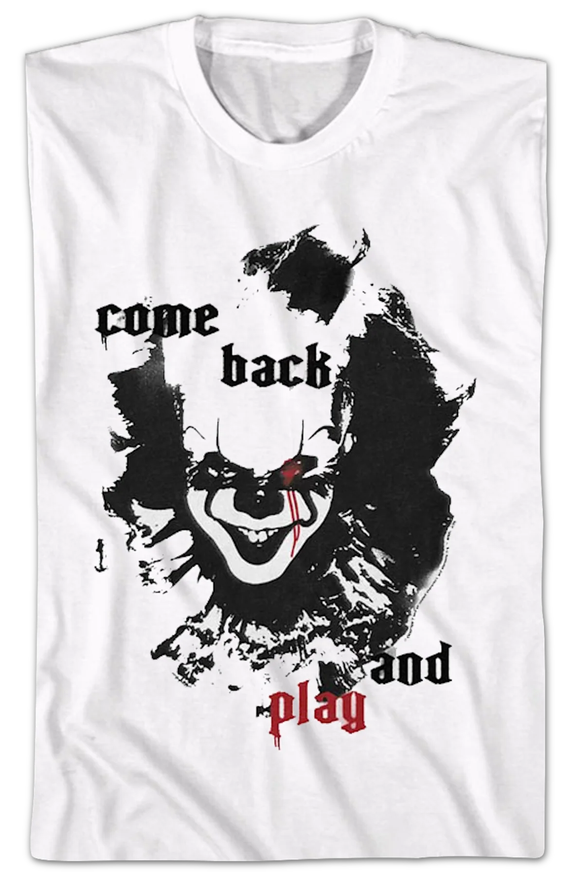 Pennywise Come Back And Play IT Shirt - Image 2