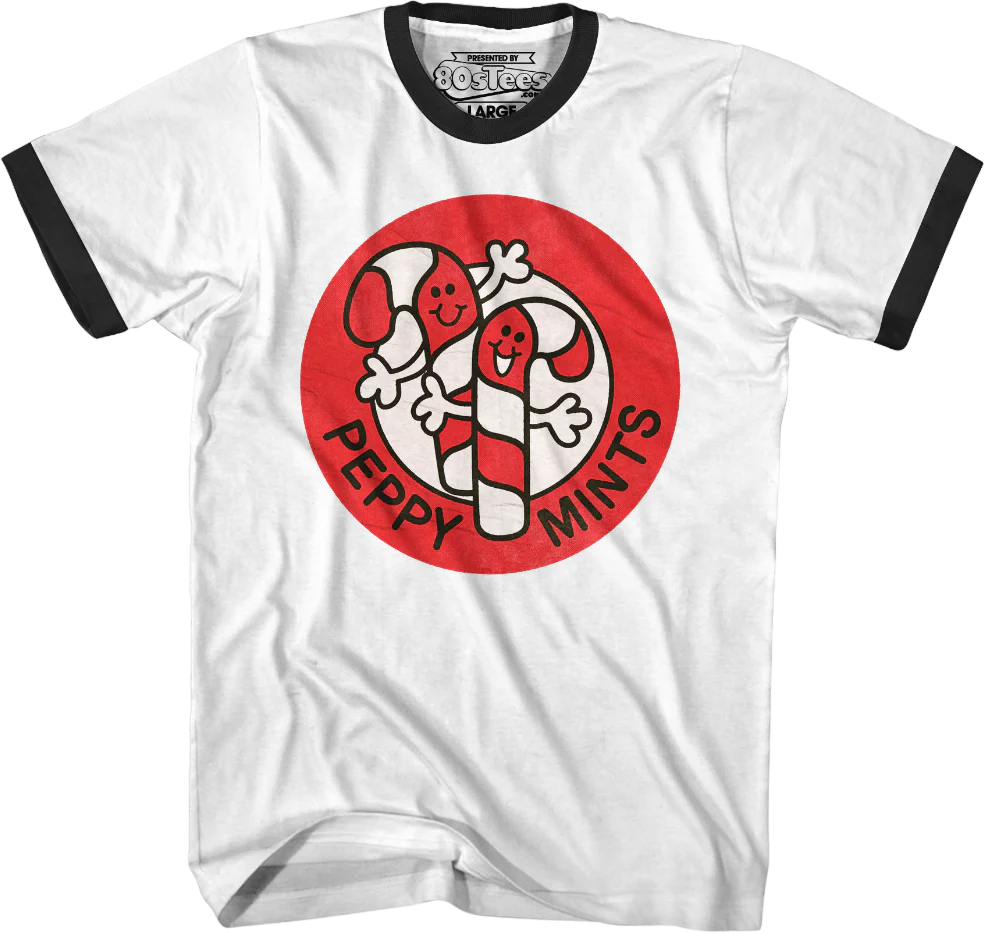 Peppy Mints Scratch & Sniff Sticker T-Shirt - Image 18