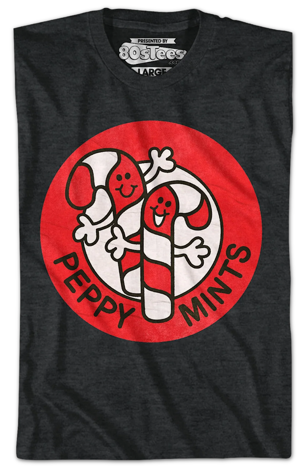 Peppy Mints Scratch & Sniff Sticker T-Shirt - Image 2