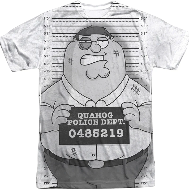 Peter Griffin Mug Shot Family Guy T-Shirt