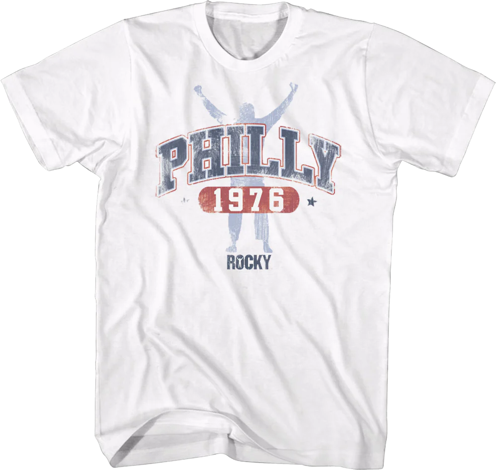 Philly 1976 Silhouette Rocky T-Shirt