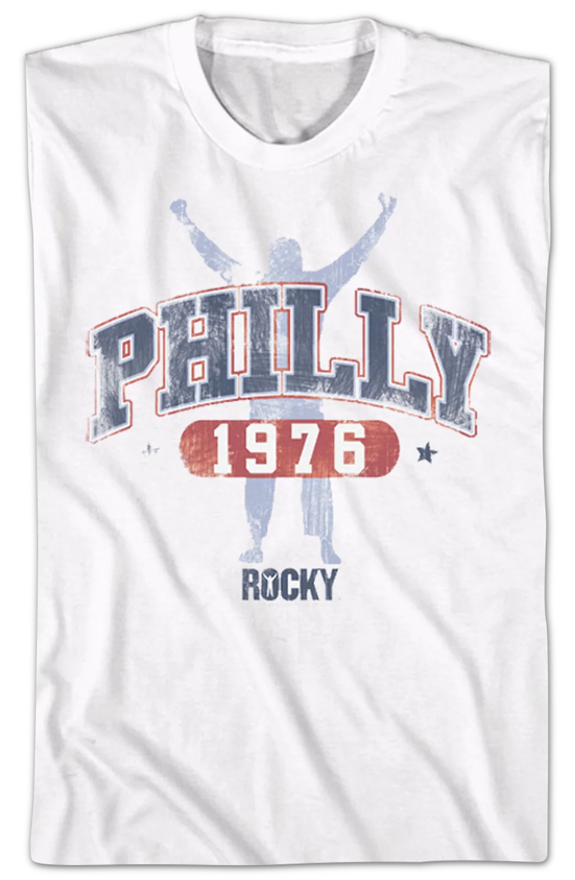 Philly 1976 Silhouette Rocky T-Shirt - Image 2