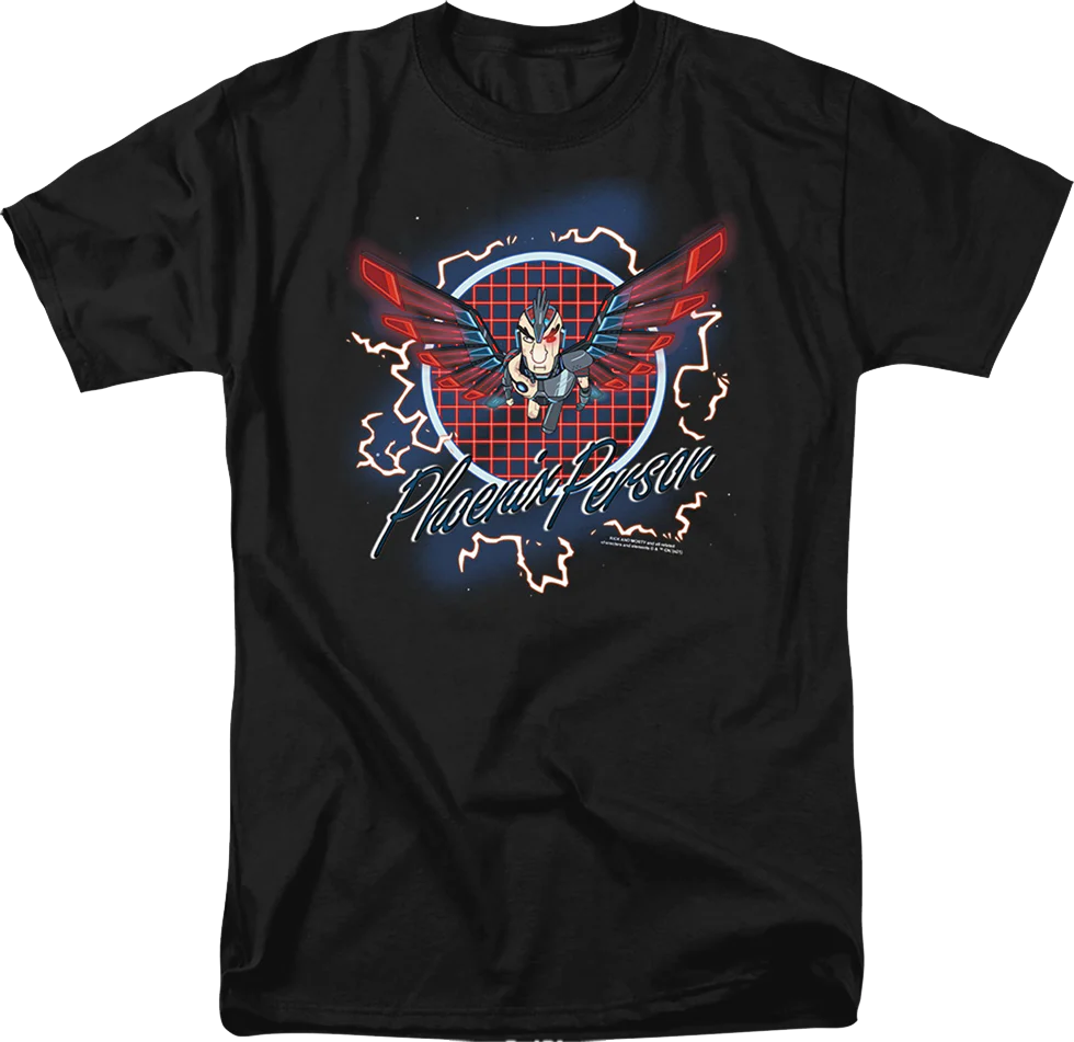 Phoenix Person Rick And Morty T-Shirt