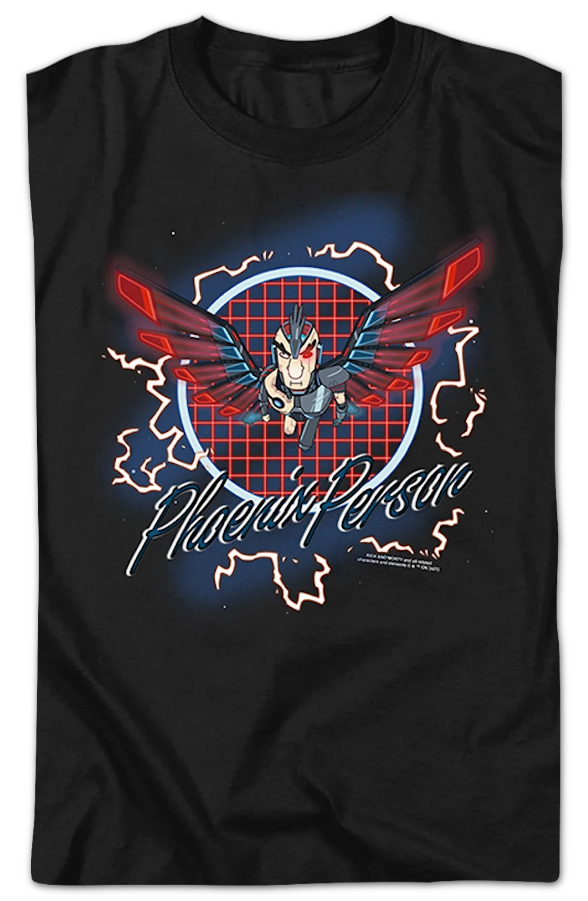 Phoenix Person Rick And Morty T-Shirt - Image 2