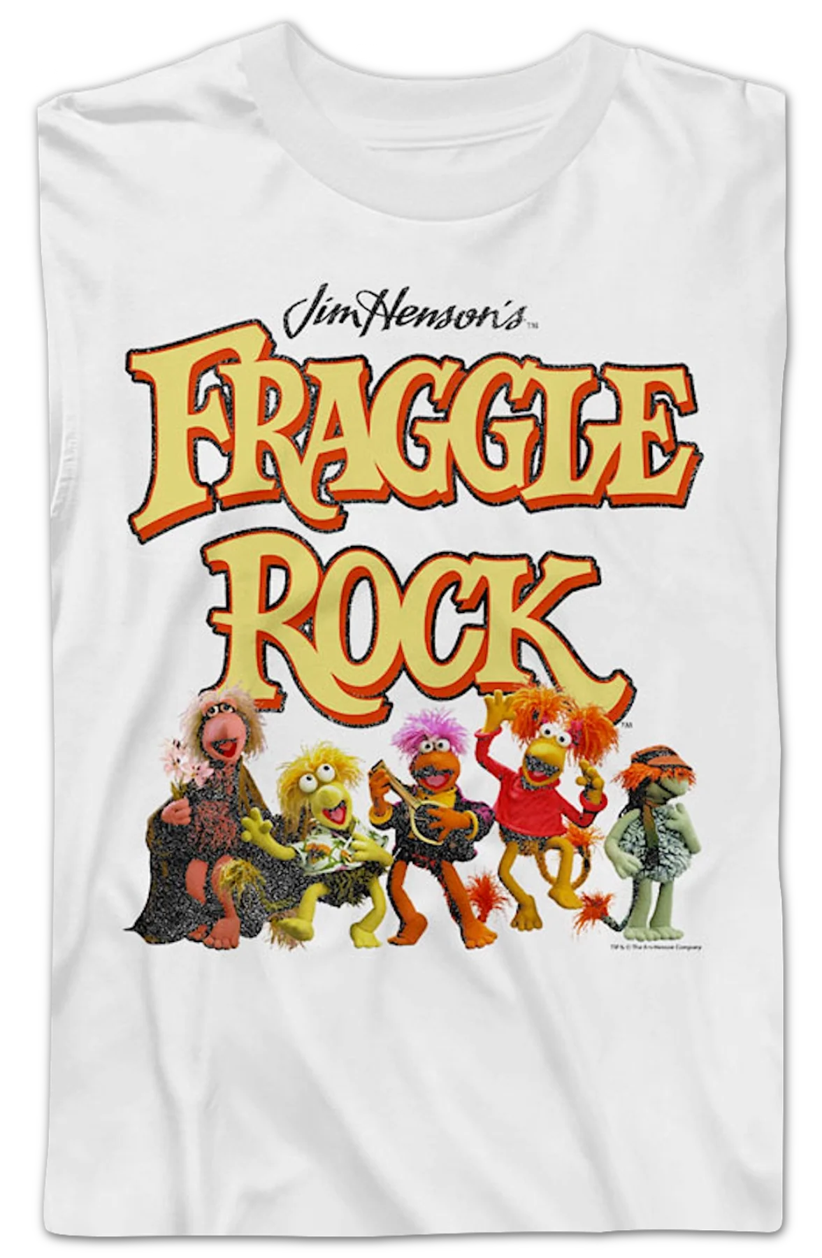Photo And Logo Fraggle Rock Long Sleeve Shirt - Image 2