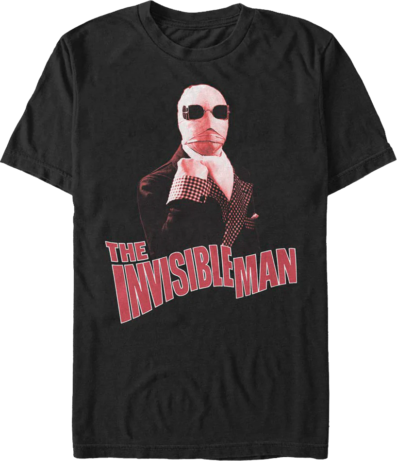 Photo And Logo Invisible Man T-Shirt