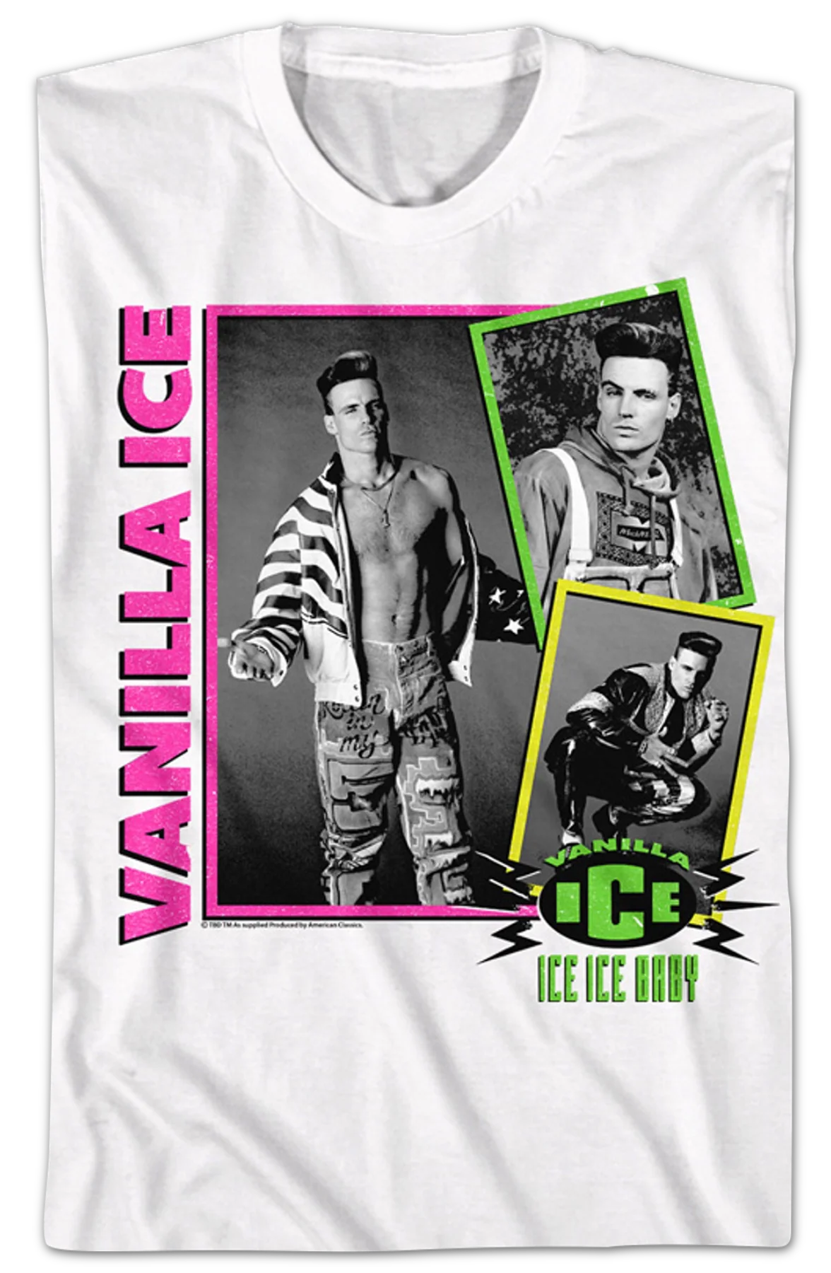 Photo Collage Vanilla Ice T-Shirt - Image 2