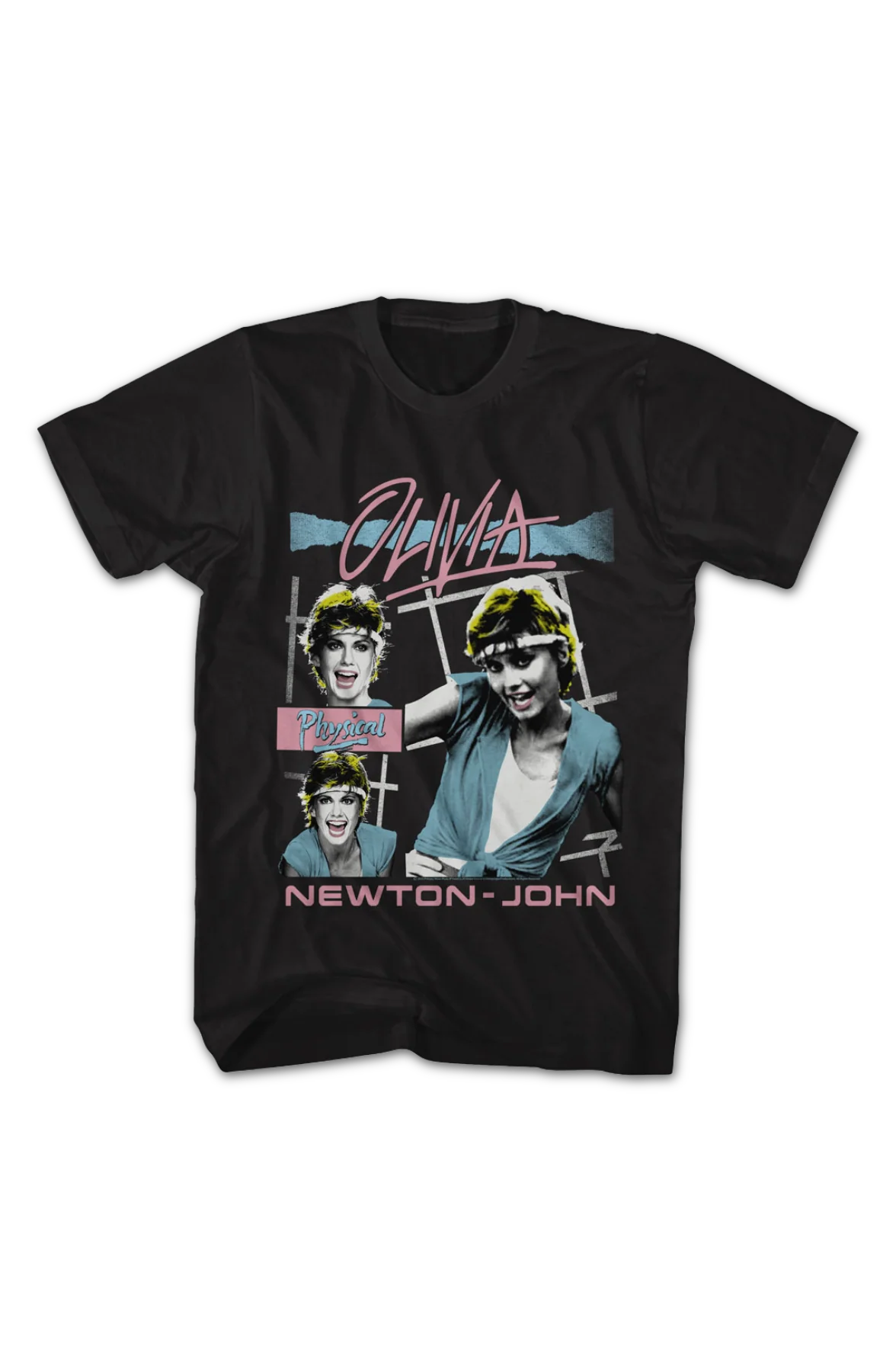 Physical Collage Olivia Newton-John T-Shirt - Image 2