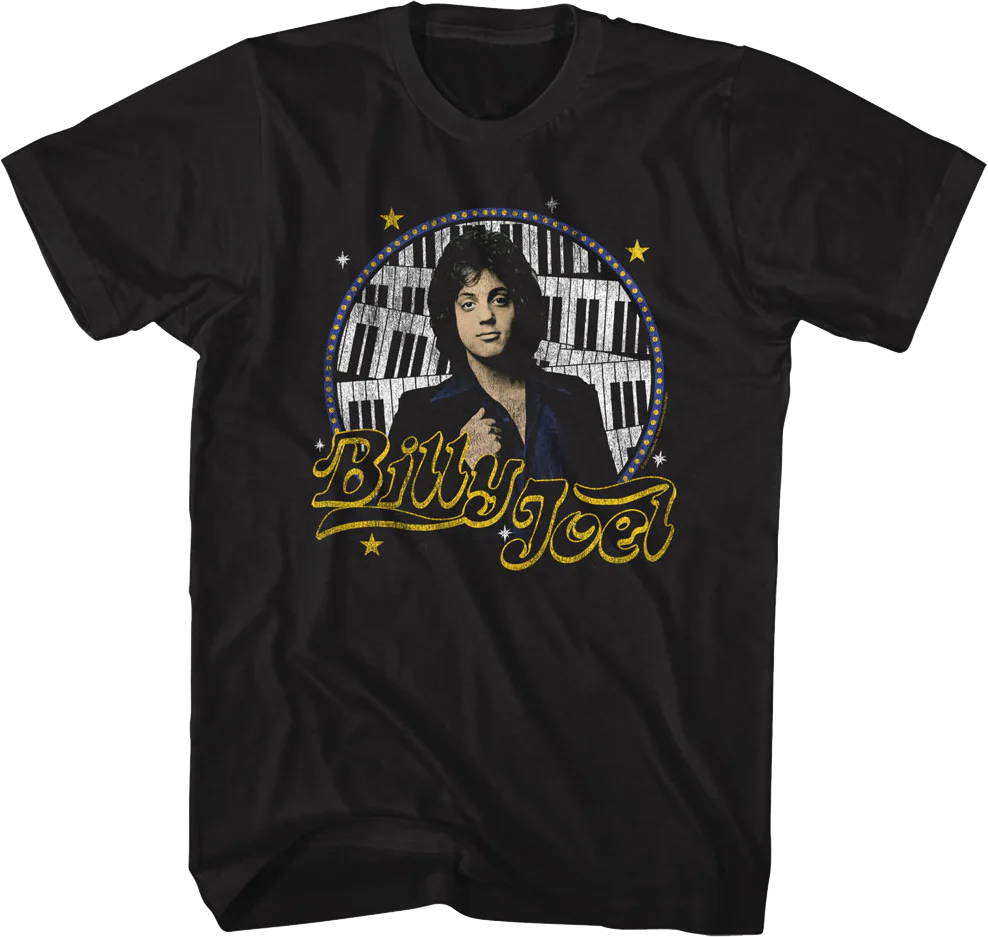 Piano Keys Billy Joel T-Shirt