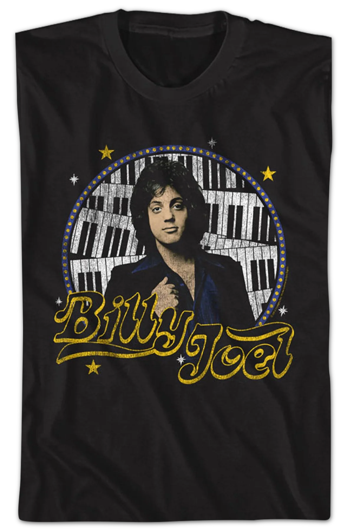 Piano Keys Billy Joel T-Shirt - Image 2