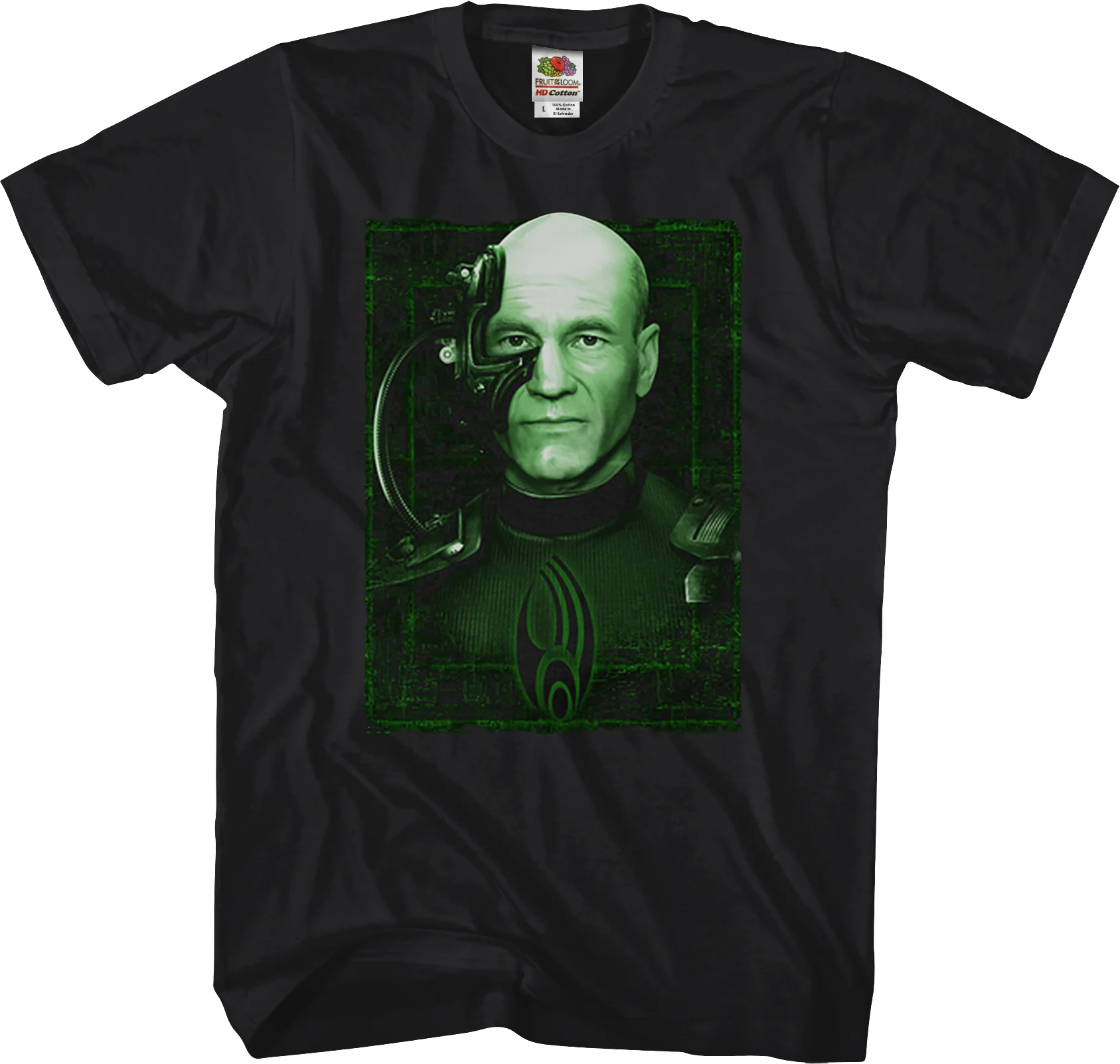 Picard Borg Star Trek The Next Generation T-Shirt