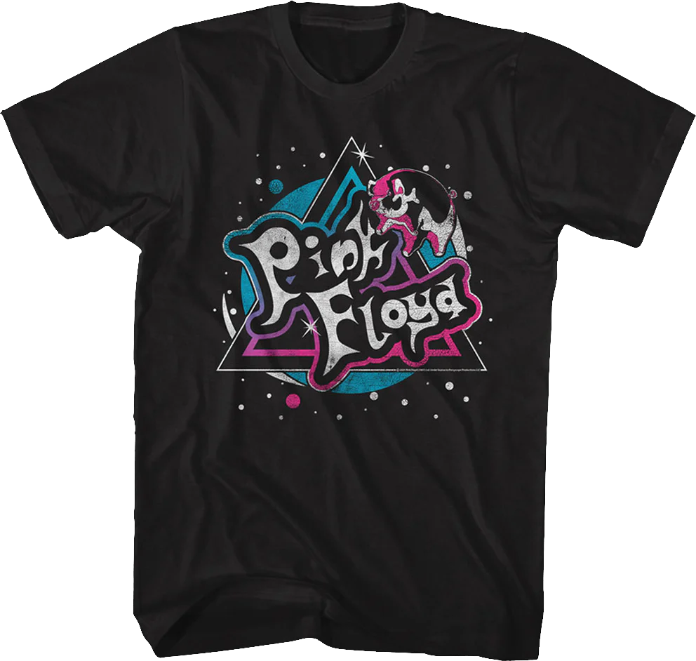 Pig on the Dark Side of the Moon Pink Floyd T-Shirt