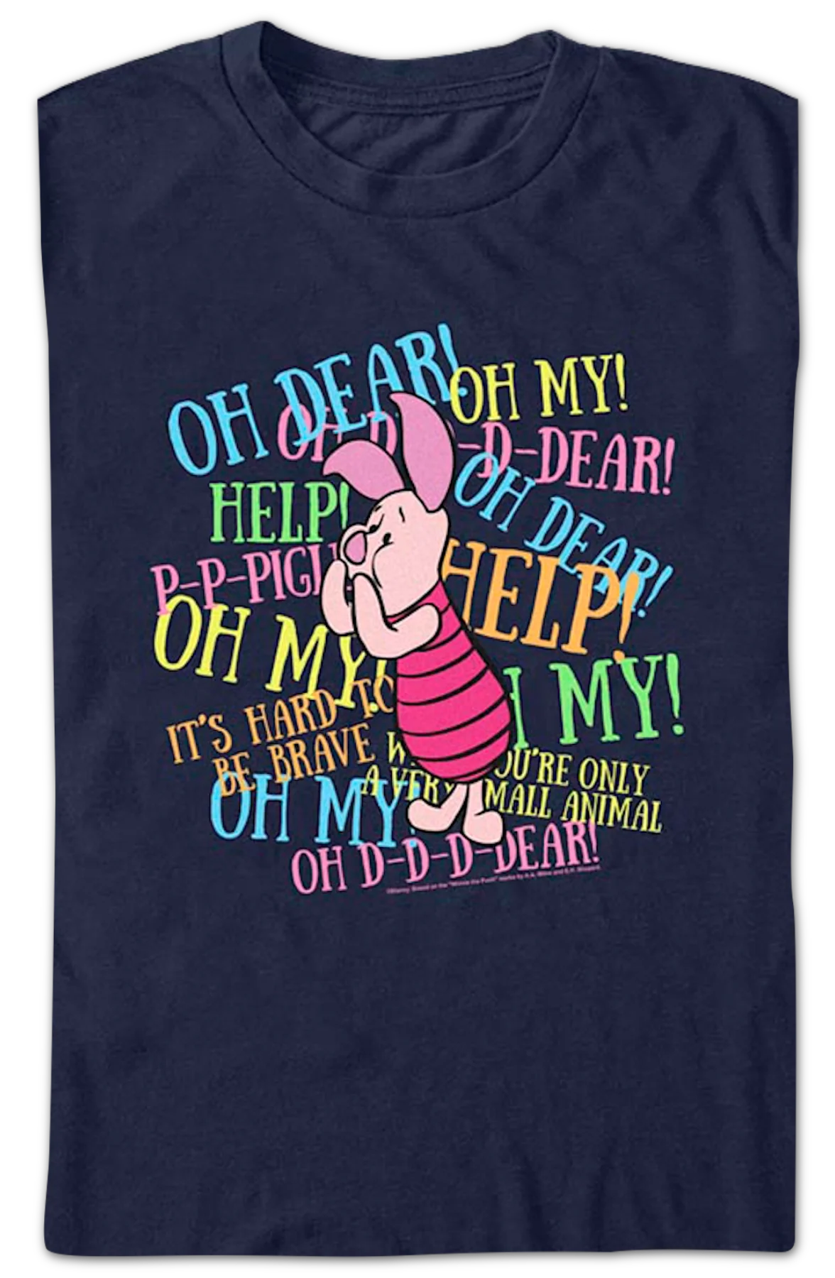 Piglet Winnie The Pooh T-Shirt - Image 2